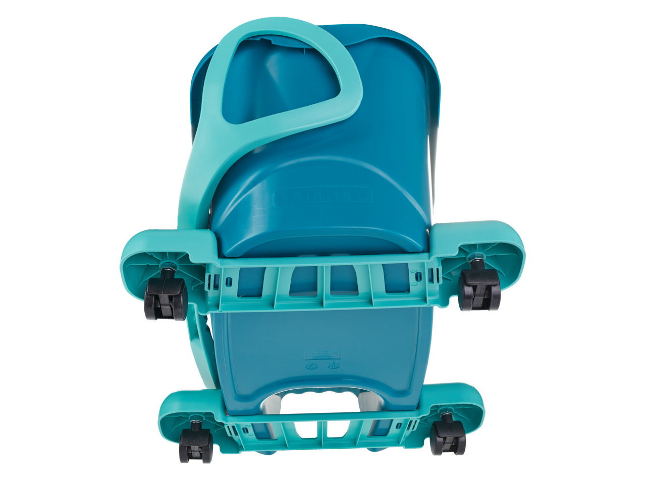 CLEAN TWIST Ergo Rolling Cart - Hjul för Smidig Rengöring