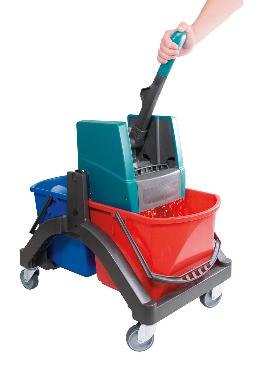 Professionell Städvagn Cart Duo