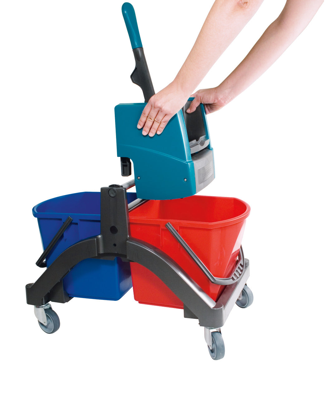 Professionell Städvagn Cart Duo