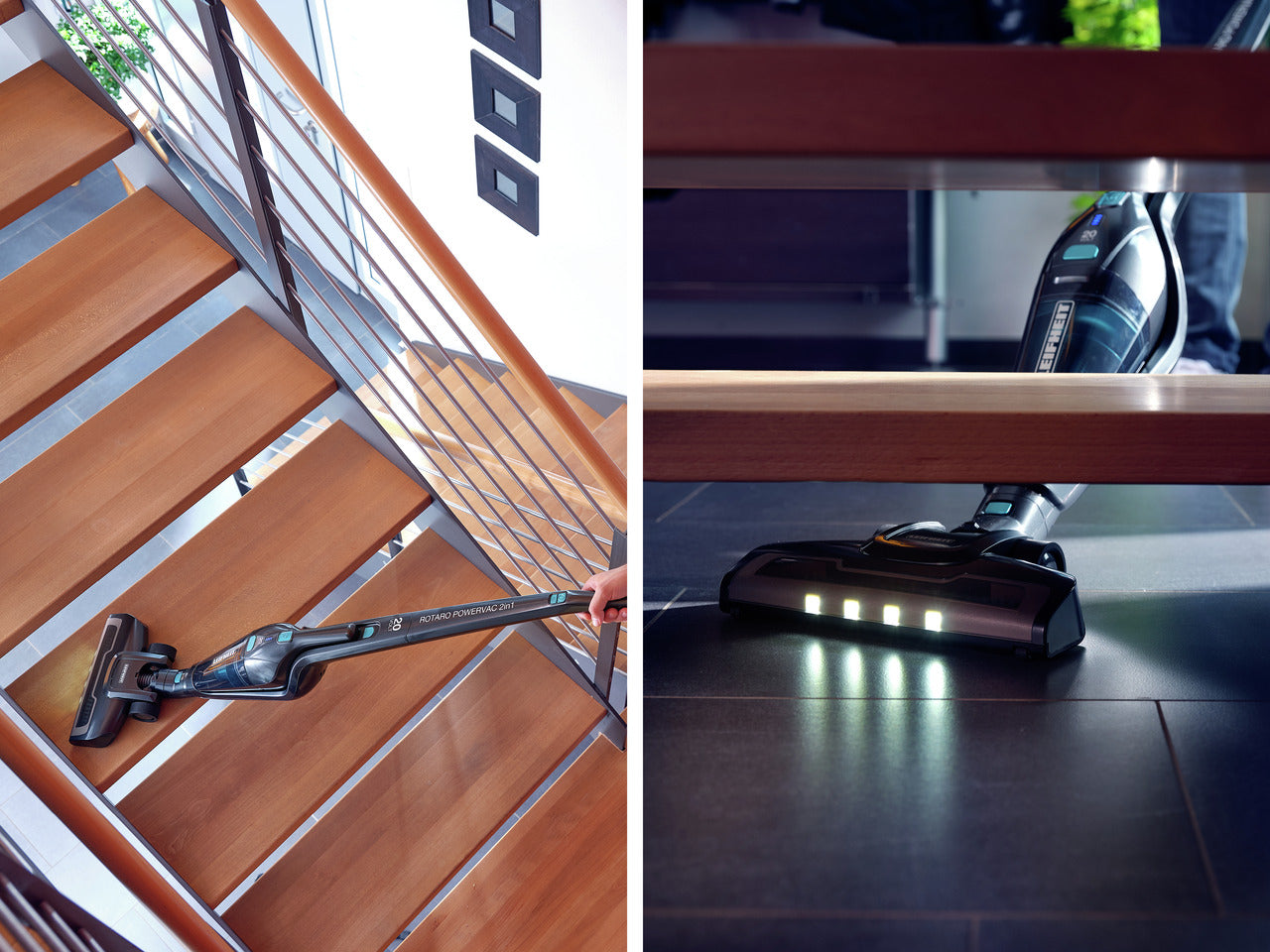 Handdammsugare - Sladdlös Dammsugare Rotaro PowerVac 2in1 20V
