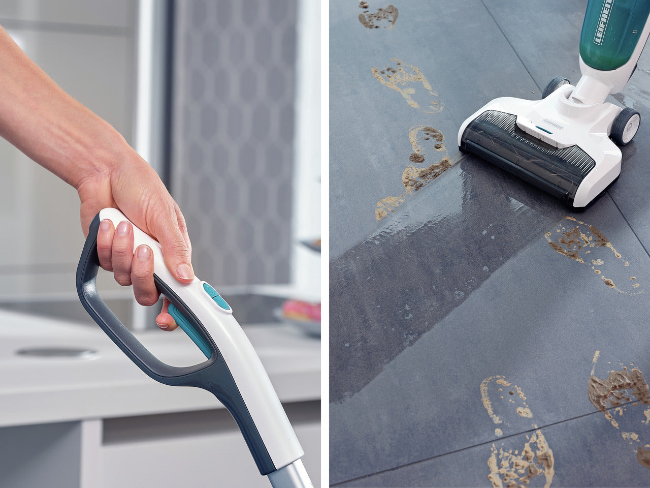 Handdammsugare - Sladdlös Dammsugare med Mopp Funktion Regulus Aqua PowerVac