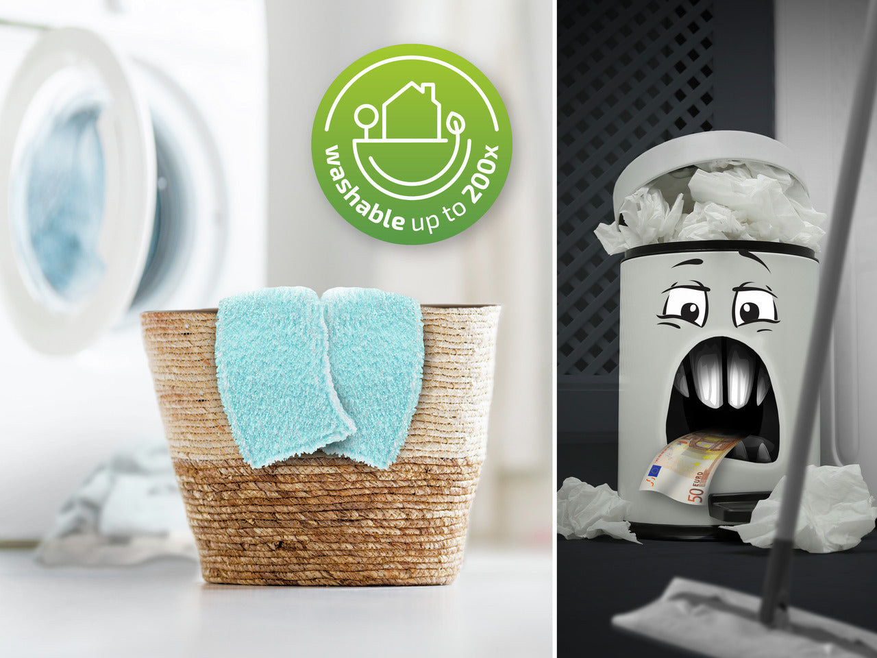 CLEAN TWIST M Ergo Mopp Set