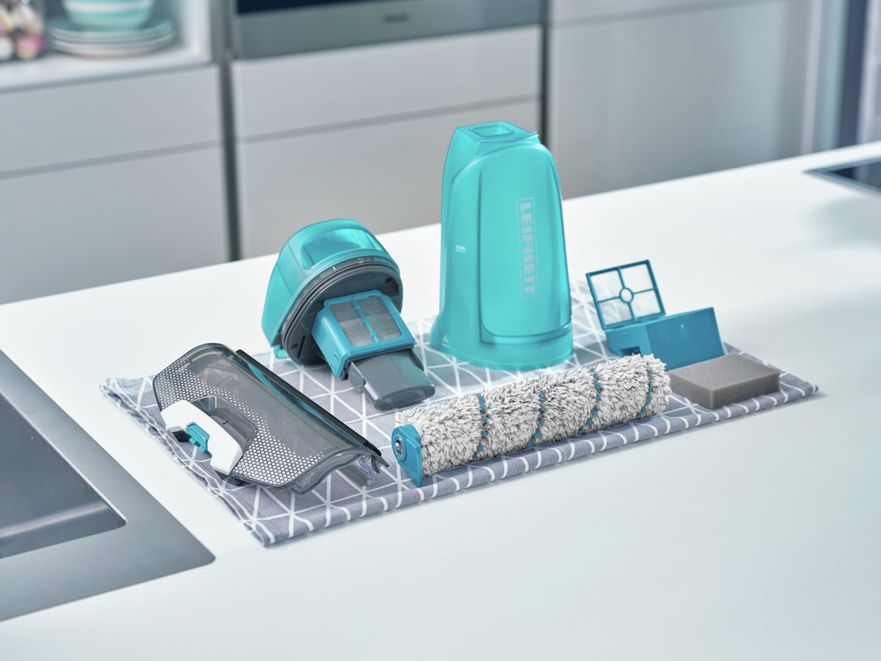 Handdammsugare - Sladdlös Dammsugare med Mopp Funktion Regulus Aqua PowerVac