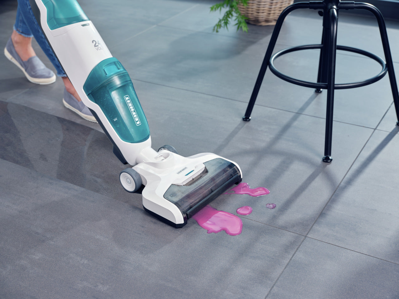 Handdammsugare - Sladdlös Dammsugare med Mopp Funktion Regulus Aqua PowerVac