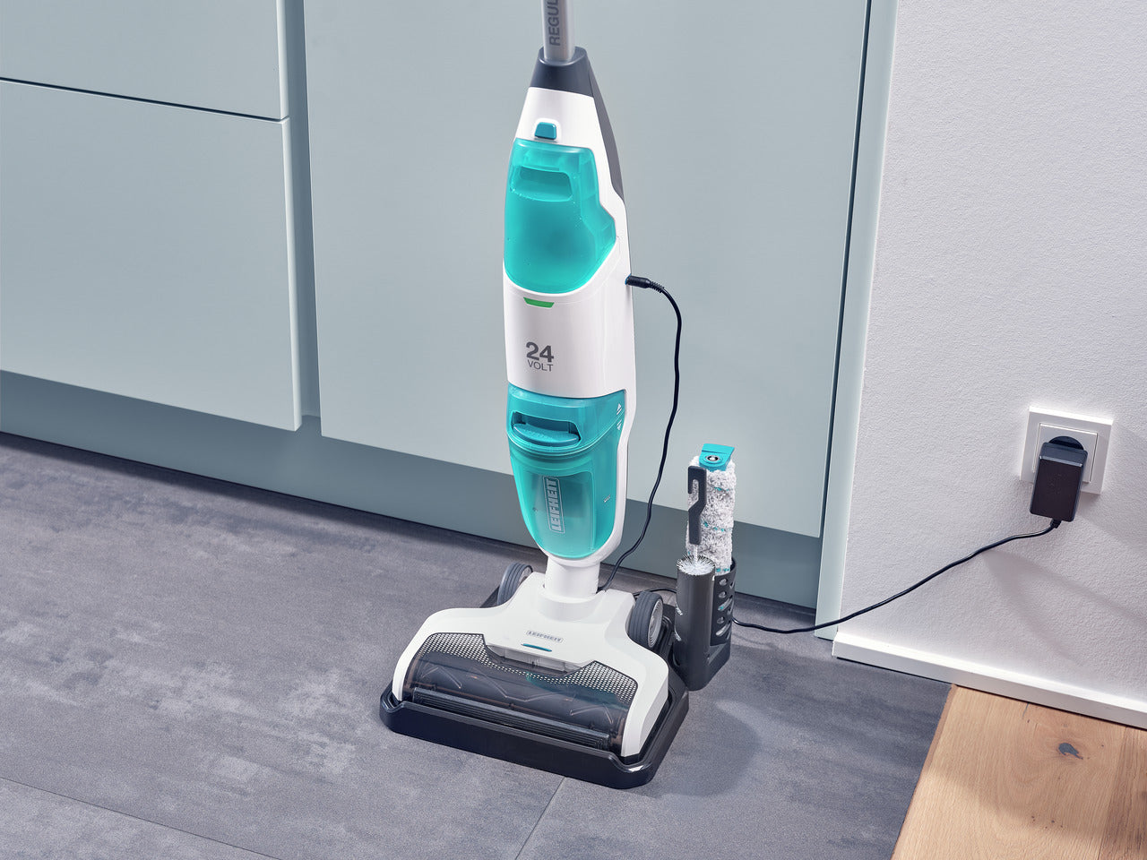 Handdammsugare - Sladdlös Dammsugare med Moppfunktion Regulus AquaPowerVac PRO