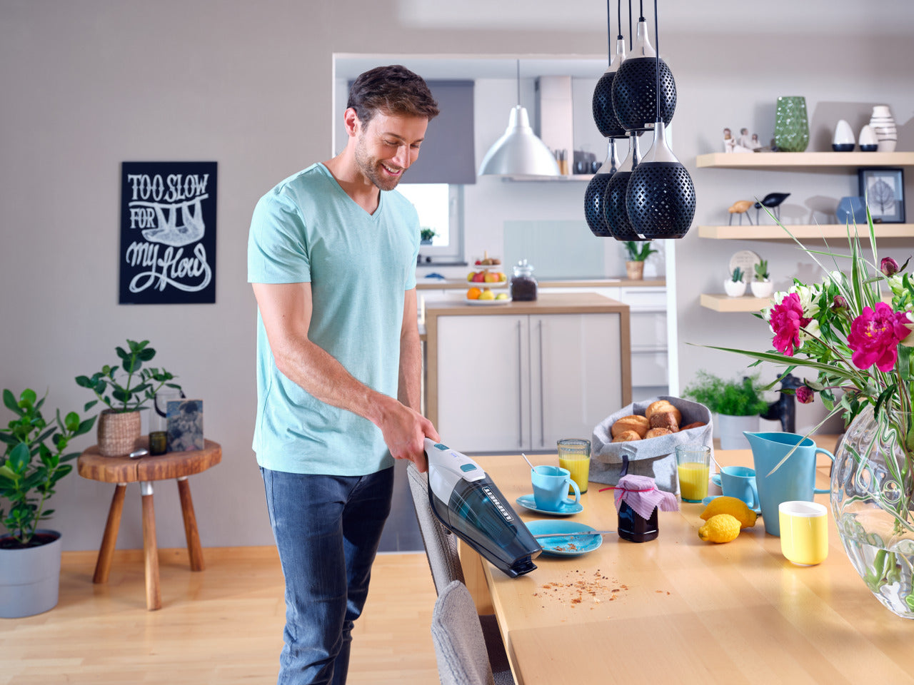 Handdammsugare - Sladdlös Dammsugare Rotaro PowerVac 2in1 16V