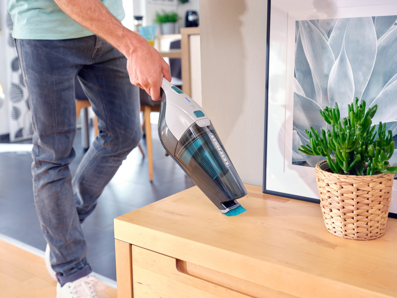 Handdammsugare - Sladdlös Dammsugare Rotaro PowerVac 2in1 16V
