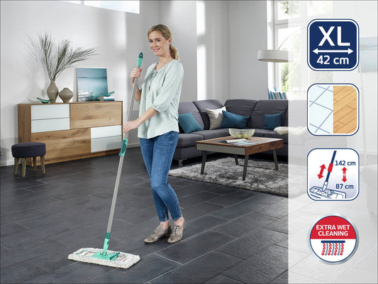 Golvmopp Profi XL Micro Duo med Teleskopskaft