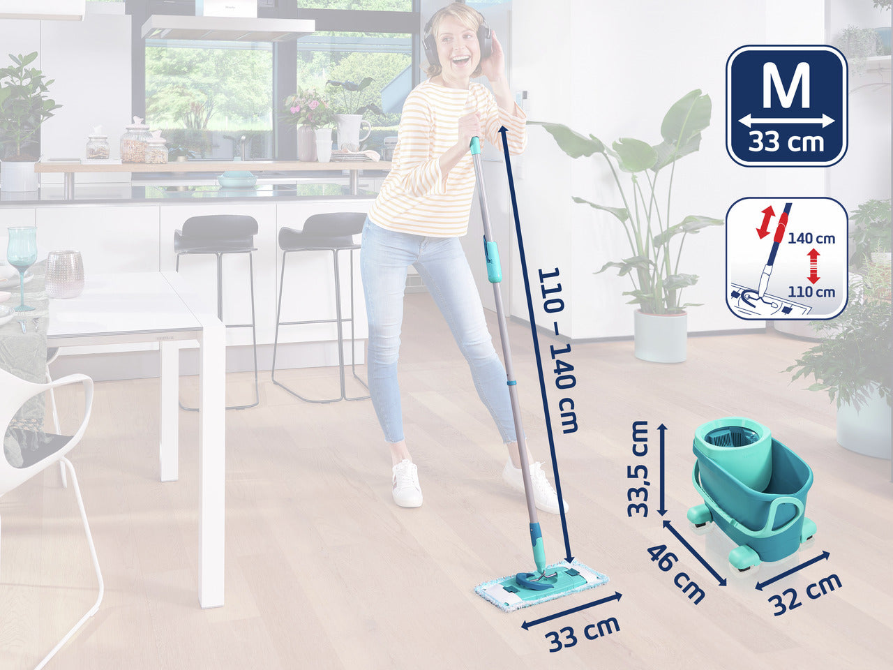 CLEAN TWIST M Ergo Mopp Set Mobile