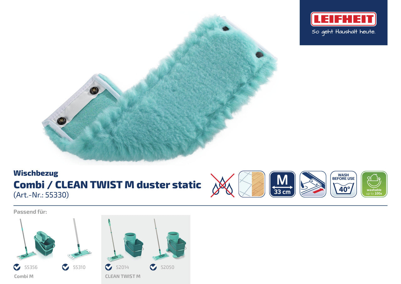 Moppöverdrag för Set Combi M Static Plus