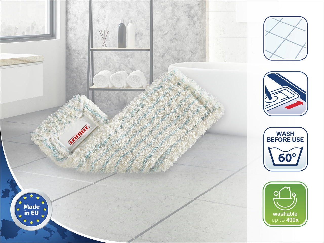 Moppöverdrag Profi Cotton Plus