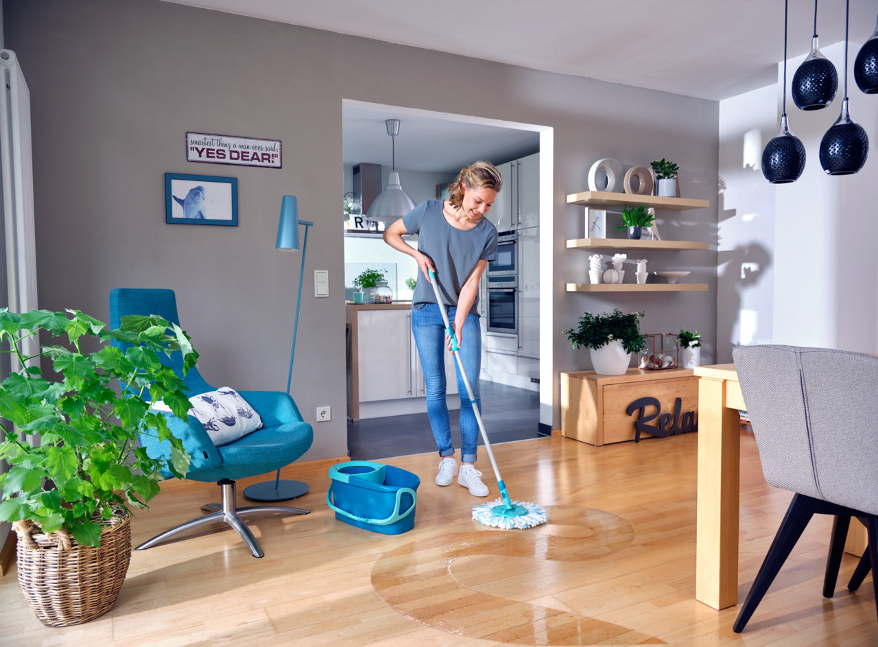 Mopphuvud CLEAN TWIST Disc Mop Micro Duo