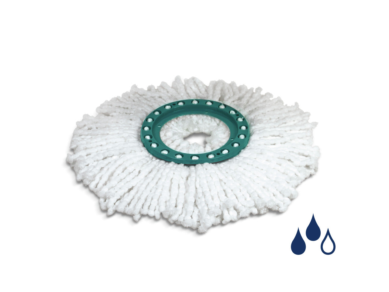Mopphuvud CLEAN TWIST Disc Mop Microfibre