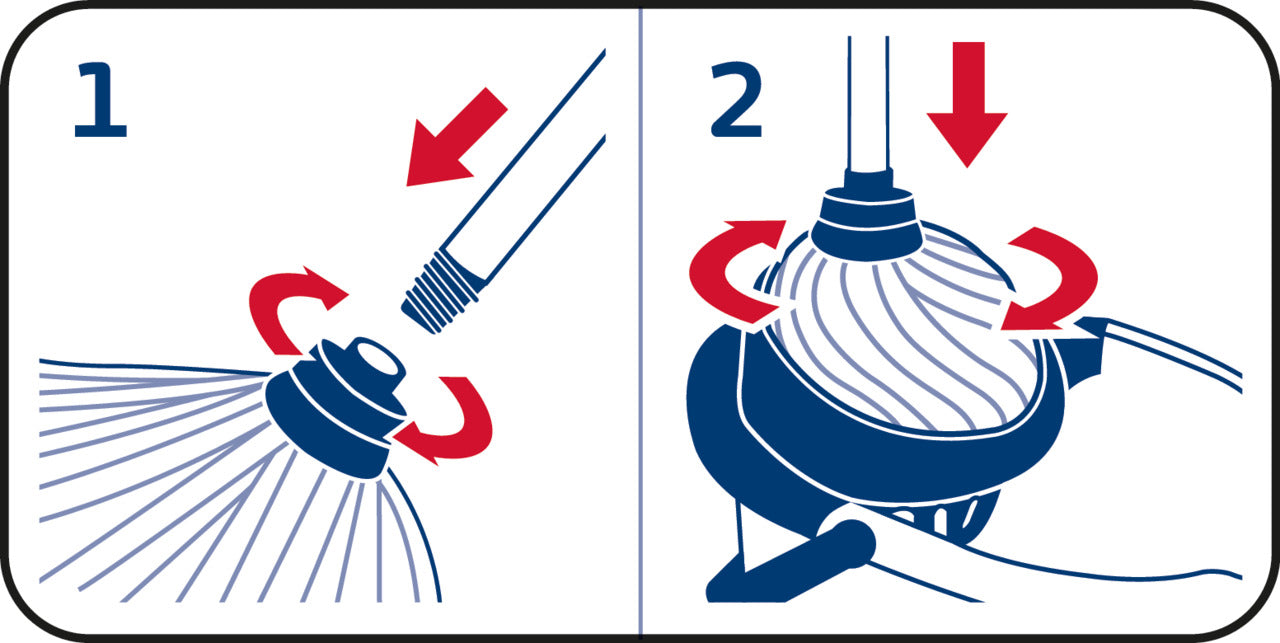 Ersättningshuvud för Classic Mop - Viscose Plus