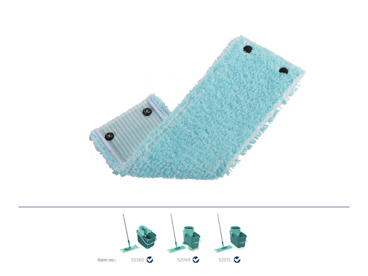 Moppöverdrag CLEAN TWIST XL / Combi XL Super Soft