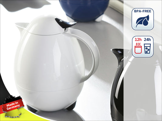 Termoskanna Columbus 1L Vit