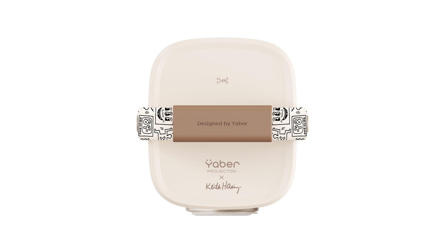 Yaber T2 Plus Bärbar Projektor Full HD LCD Keith Hairing Version