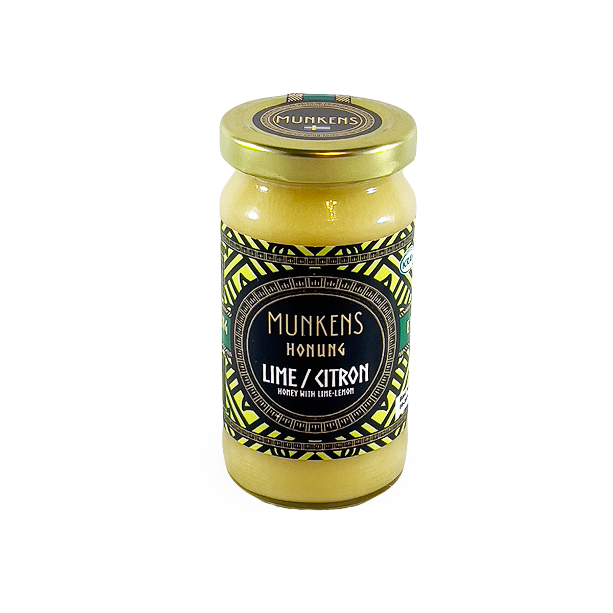 Munkens Honung Lime & Citron – Svensk Kallrörd Rå Honung, 280g