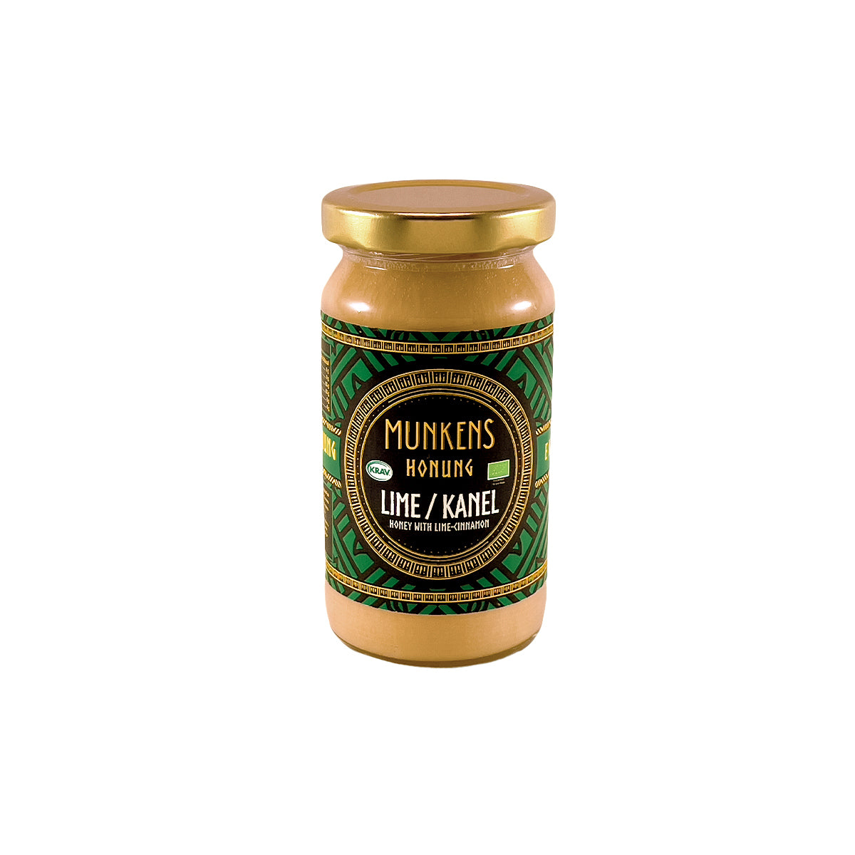 Munkens Honung Lime & Kanel – Svensk Kallrörd Rå Honung, 280g
