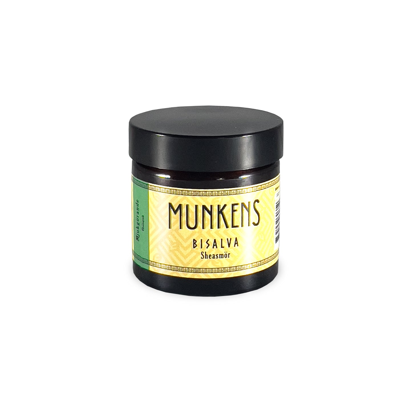 Munkens Bisalva Sheasmör – Ekologisk Bivaxsalva med Sheasmör för Torr Hud, 50 g