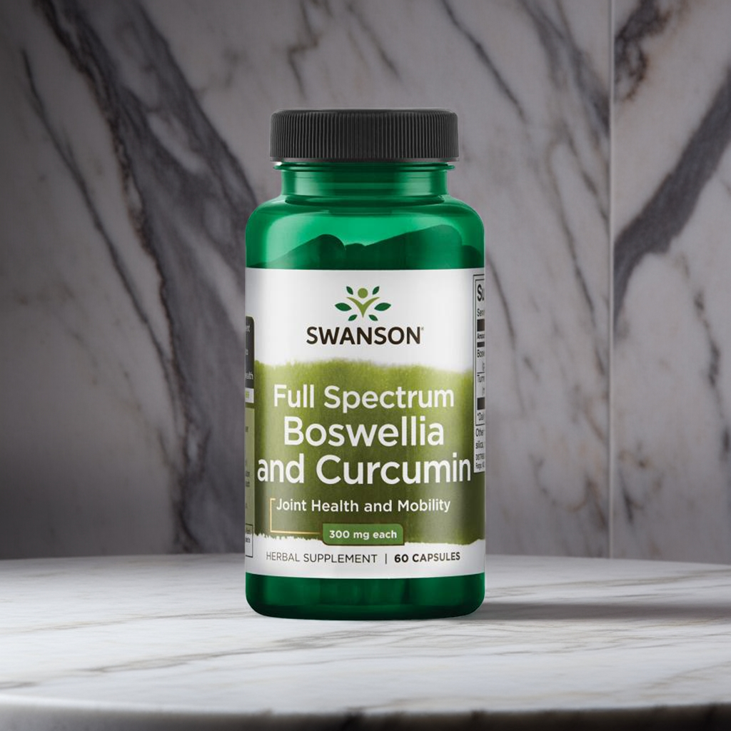 Boswellia & Curcumin – Ledhälsa & Rörlighet, 60 kapslar