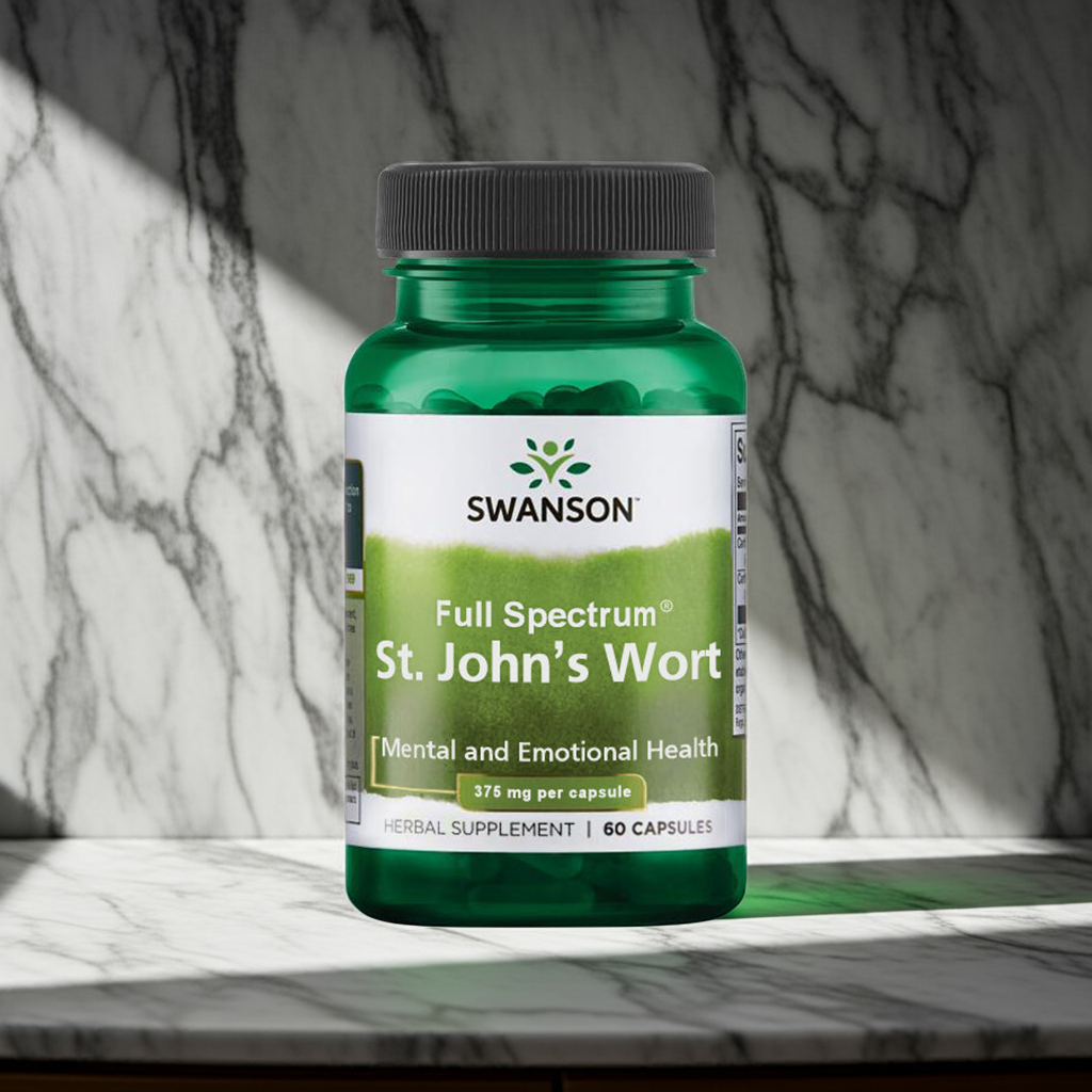 Johannesört (St. John's Wort) – Humör & Balans, 60 kapslar