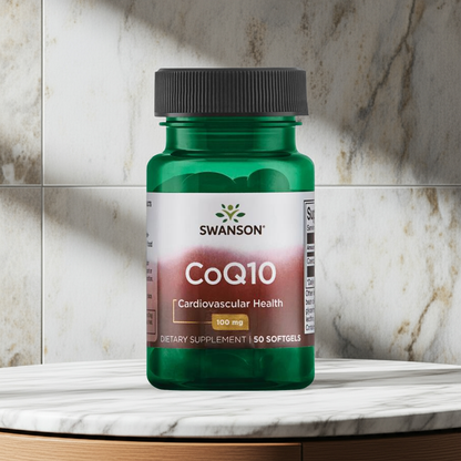 CoQ10 100 mg – Energi & Hjärtstöd, 50 kapslar