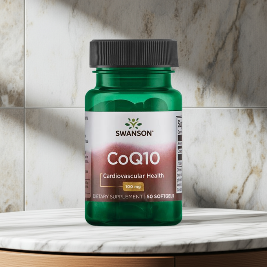CoQ10 100 mg – Energi & Hjärtstöd, 50 kapslar