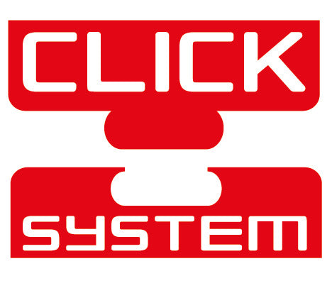 Teleskopskaft med roterande led 110 - 190 cm - Click System