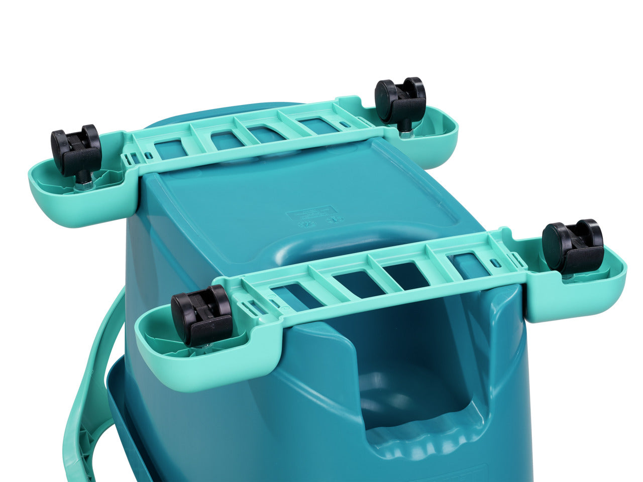CLEAN TWIST Ergo Rolling Cart - Hjul för Smidig Rengöring