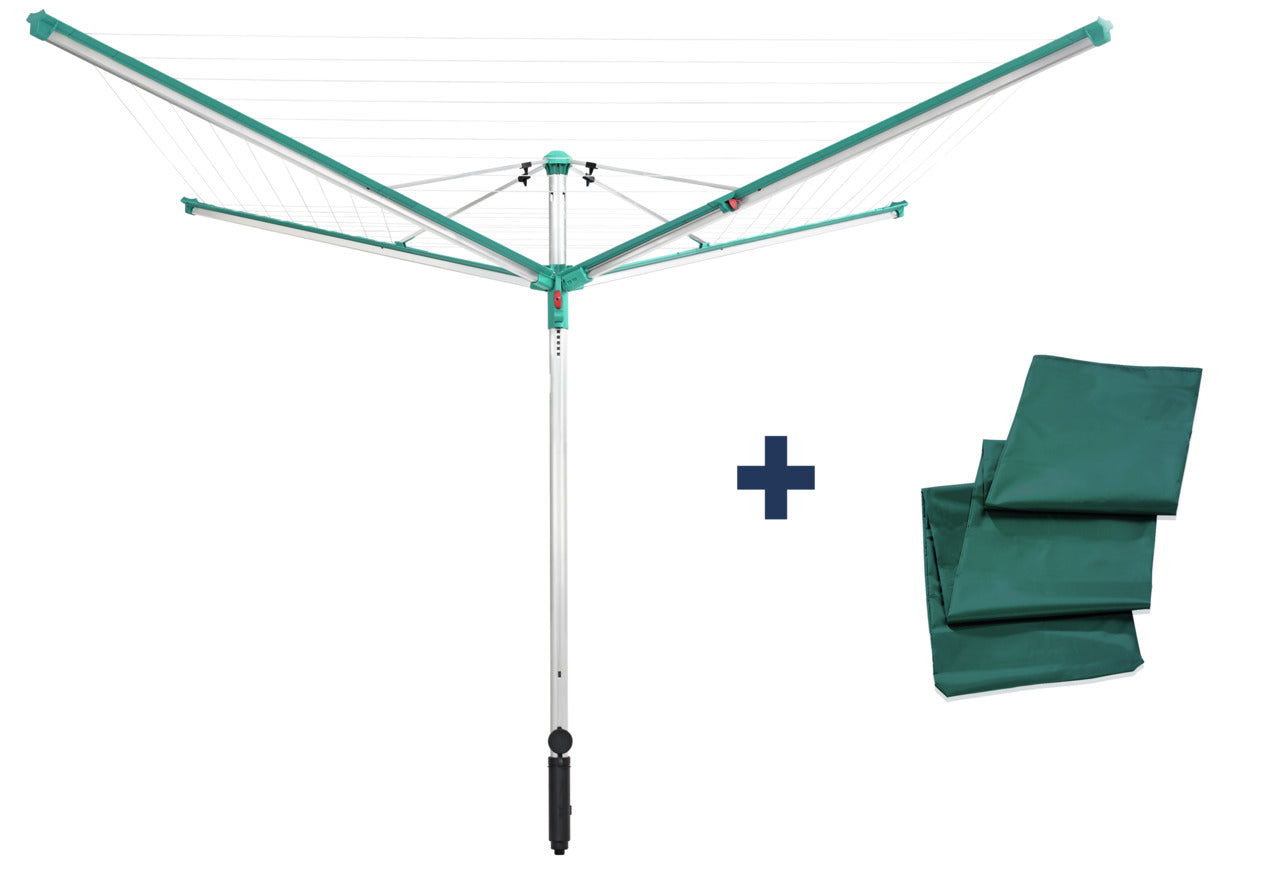 Linomatic 600 Deluxe med Överdrag - Torkvinda - Fri frakt