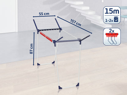 Torkställning Pegasus 150 Solid Slim - Fri frakt