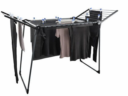 Torkställning Pegasus 180 Solid Black - Svart - Fri frakt