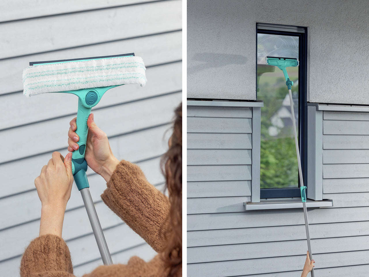 Fönsterputs 4 i 1 L med Teleskopskaft 190cm