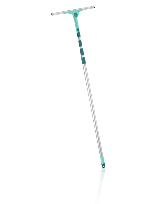 Fönsterskrapa XL med Teleskopskaft 415cm och Mikrofiberduk - Click System