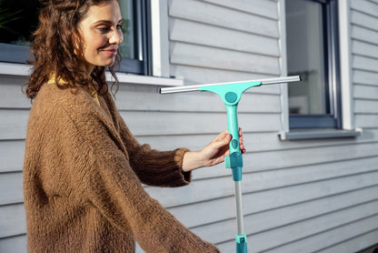 Fönsterskrapa 2 i 1 XL Pro Reach med Teleskopskaft 2 - Click System