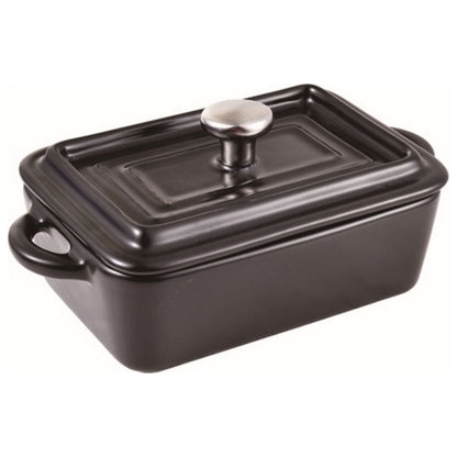 Masterpro Casserolle Svart 1,8 L Ugnssäker Stengods Kokkärl