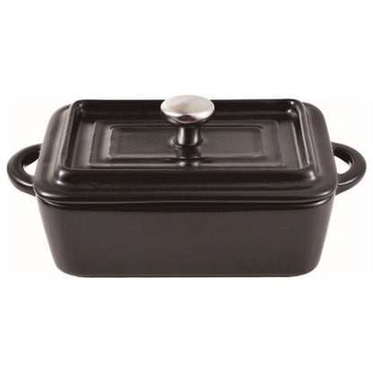 Masterpro Casserolle Svart 1,8 L Ugnssäker Stengods Kokkärl