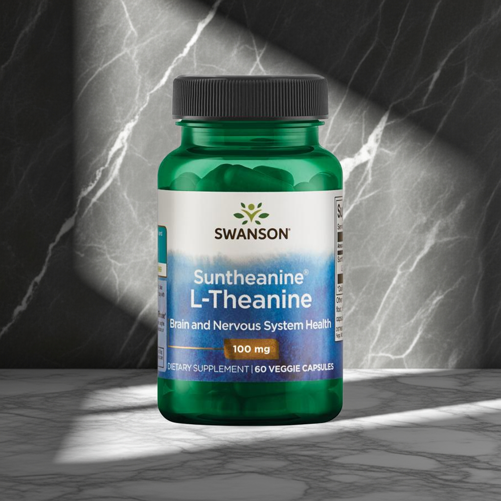 L-Teanin 100 mg – Naturlig Avslappning, 60 kapslar