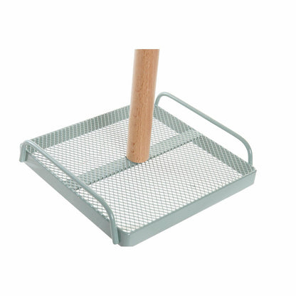 Köksrullehållare 2-pack Beige Mint Metall och Furu 16x15x29,5 cm