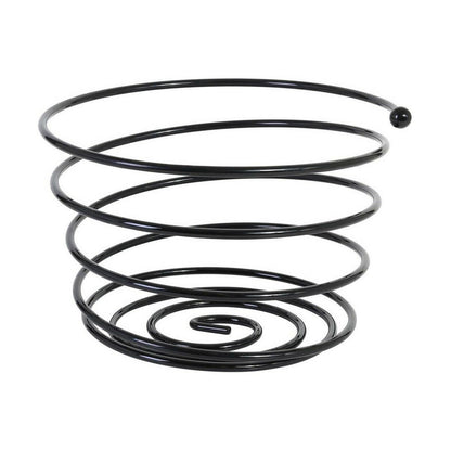 Fruktskål Viejo Valle Svart Spiral Ø 26 x 17 cm 2-pack