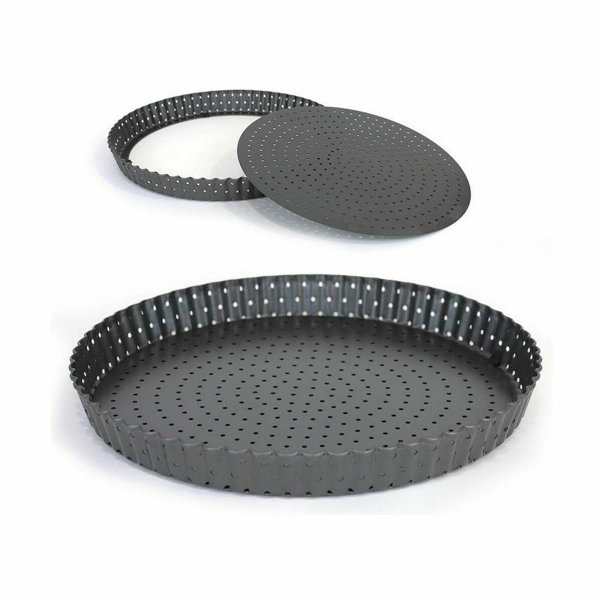 Kakform Quttin 28 x 3 cm med hål Avtagbar 12-pack hög kvalitet