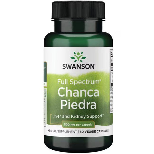 Chanca Piedra 500 mg 60 kapslar Swanson - Tongkatbutiken.se