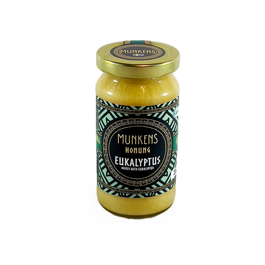 Munkens Honung Eukalyptus – Svensk Kallrörd Rå Honung, 280g