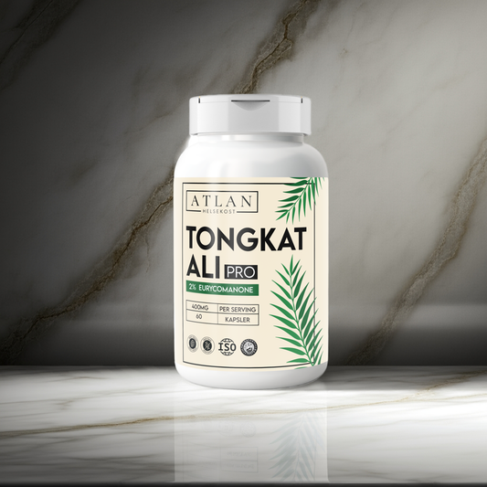 Tongkat Ali Atlan – 200:1 Extrakt, 2% Eurycomanon, Norsk Premiumkvalitet