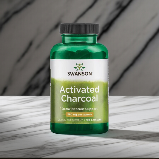 Aktivt Kol 260 mg – Mage & Detox, 120 kapslar