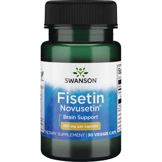 Fisetin Novusetin 100 mg, 30 kapslar Swanson - Tongkatbutiken.se