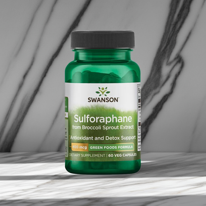 Sulforafan från Broccoligroddar 400 mcg – Cellskydd & Antioxidant, 60 kapslar