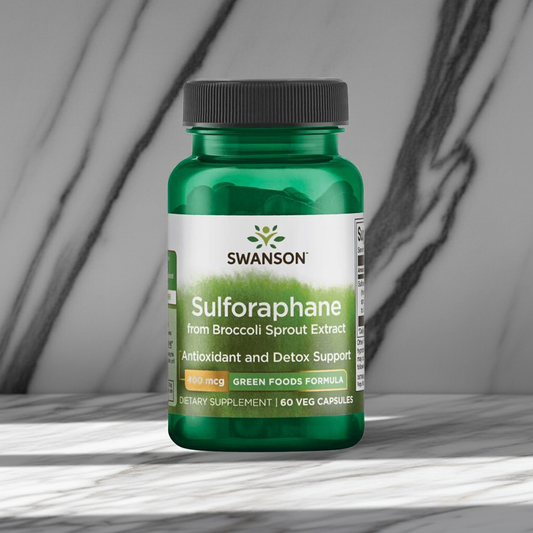 Sulforafan från Broccoligroddar 400 mcg – Cellskydd & Antioxidant, 60 kapslar