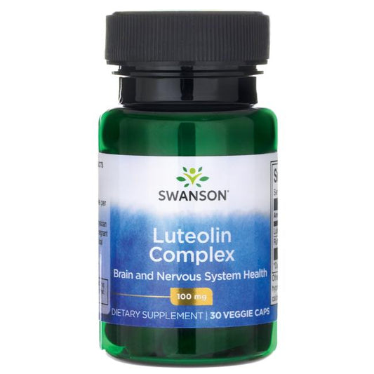 Luteolin 100 mg, 30 kapslar Swanson - Tongkatbutiken.se